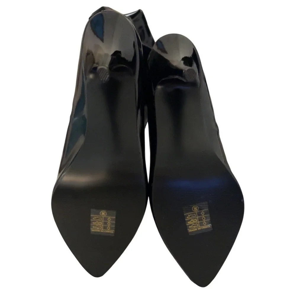 PLEASER Seduce-4010 Black SZ: 8